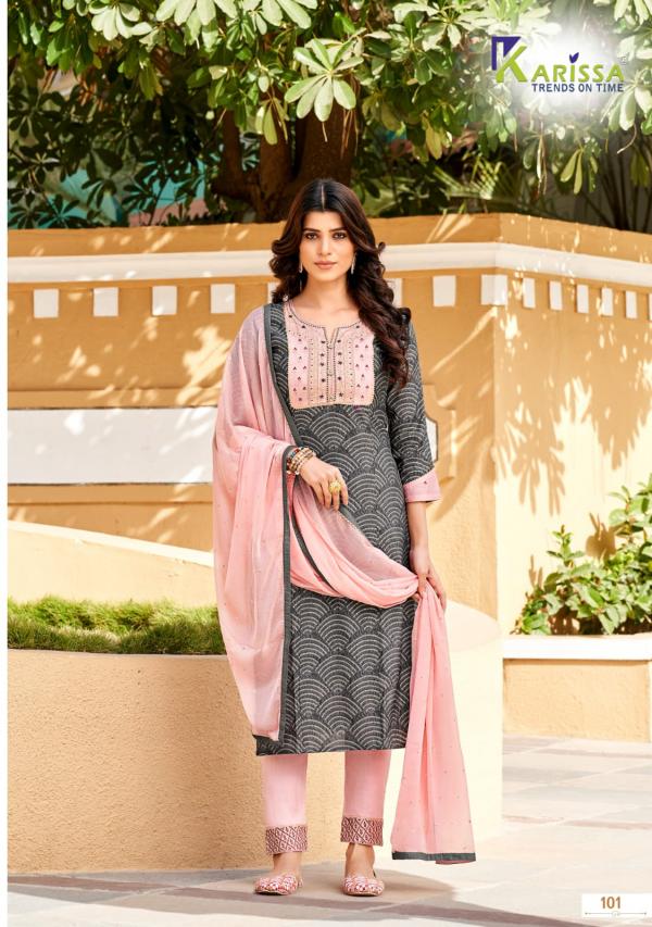 Karissa Siya 1 Designer Silk Embroidery Readymade Salwar 